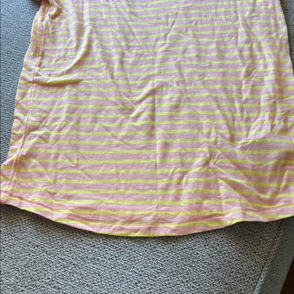 We The Free Pink and Yellow Striped Tee - Picture 5 of 7